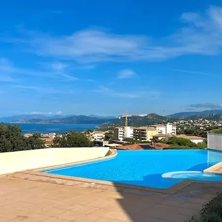 Vue Avec Piscine Apartment L'Ile-Rousse (Corsica)